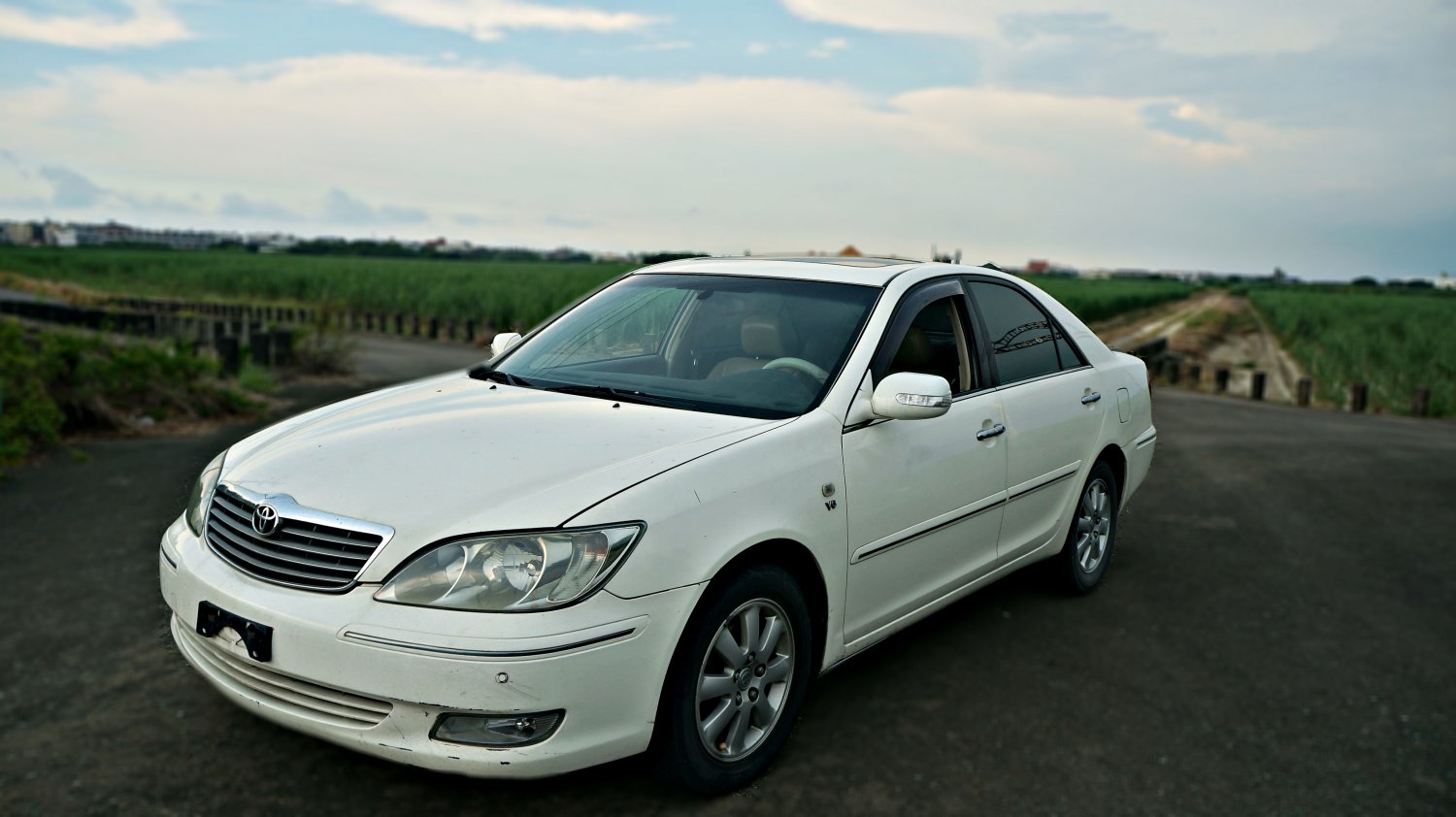 Toyota 豐田 Camry 04年toyota Camry 白色豐田中古車 成交區