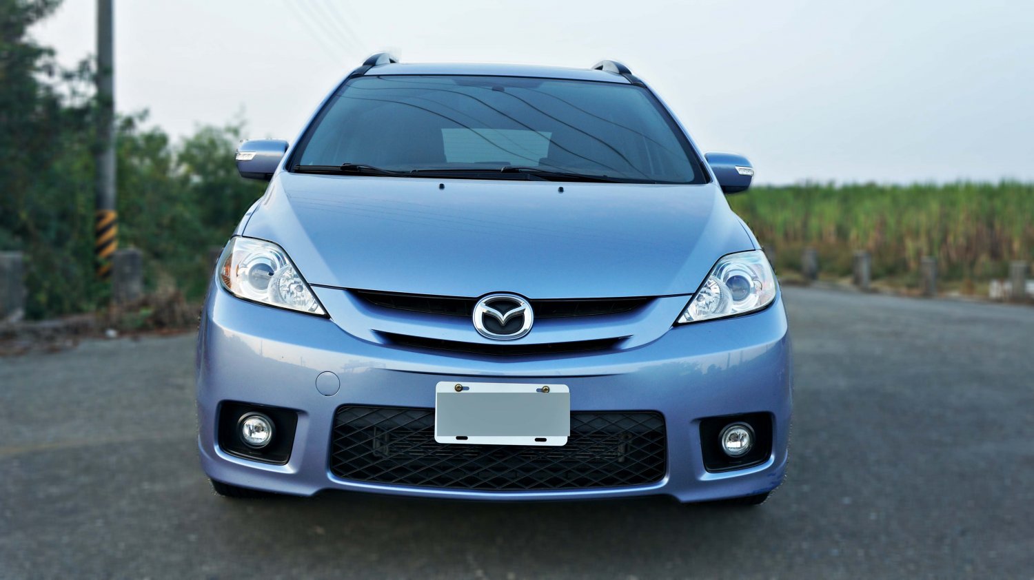 Mazda 馬自達 ／ Mazda 5 ／ 2007年 Mazda 5 淺藍色 馬自達中古休旅車 ／ 成交區