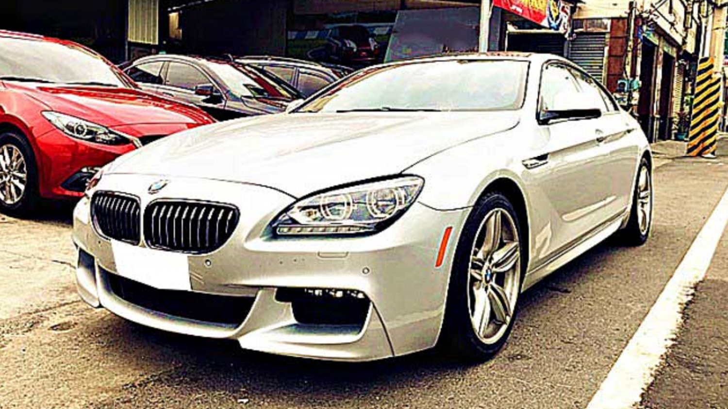 Bmw 寶馬 6 Series 13年bmw 640i 銀色寶馬中古車 高達汽車 高雄