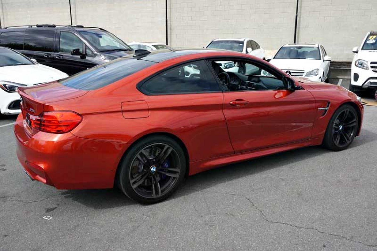 Bmw 寶馬 M Series 14年bmw M4 Coupe 薩基爾金屬橘寶馬中古車 Cg台南雲端車庫