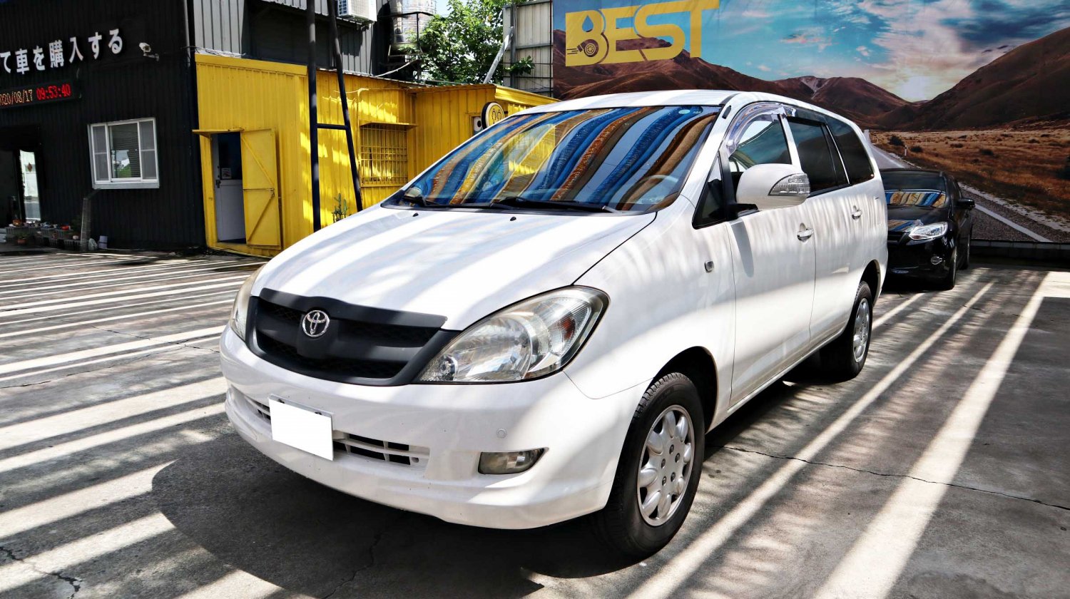 Toyota 豐田 ／ Innova ／ 2011年 ／ 2011年 Toyota Innova 白色 豐田中古休旅車 ／ 成交區