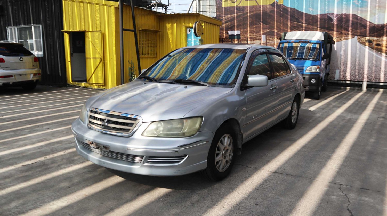 Mitsubishi 三菱 Lancer 菱帥 02年mitsubishi Lancer 銀色三菱中古車 九州欣旺汽車 台南