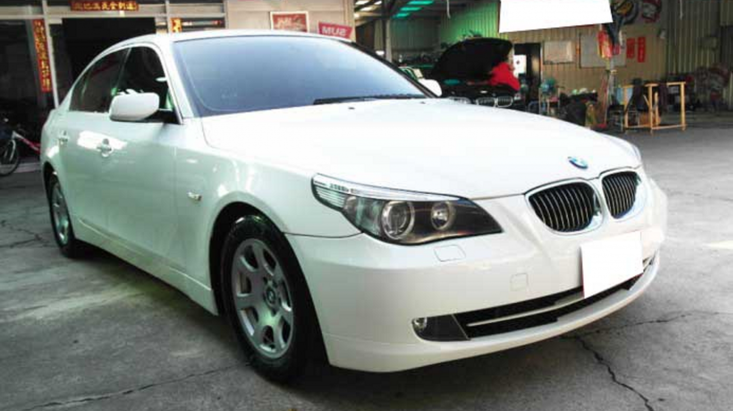 Bmw 寶馬 5 Series 06年bmw 5 Series Sedan E60白色寶馬中古車 528汽車 台南