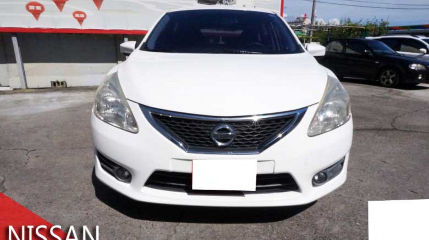 Nissan 日產 Tiida 14年nissan Tiida 白色日產中古車 屏東車庫