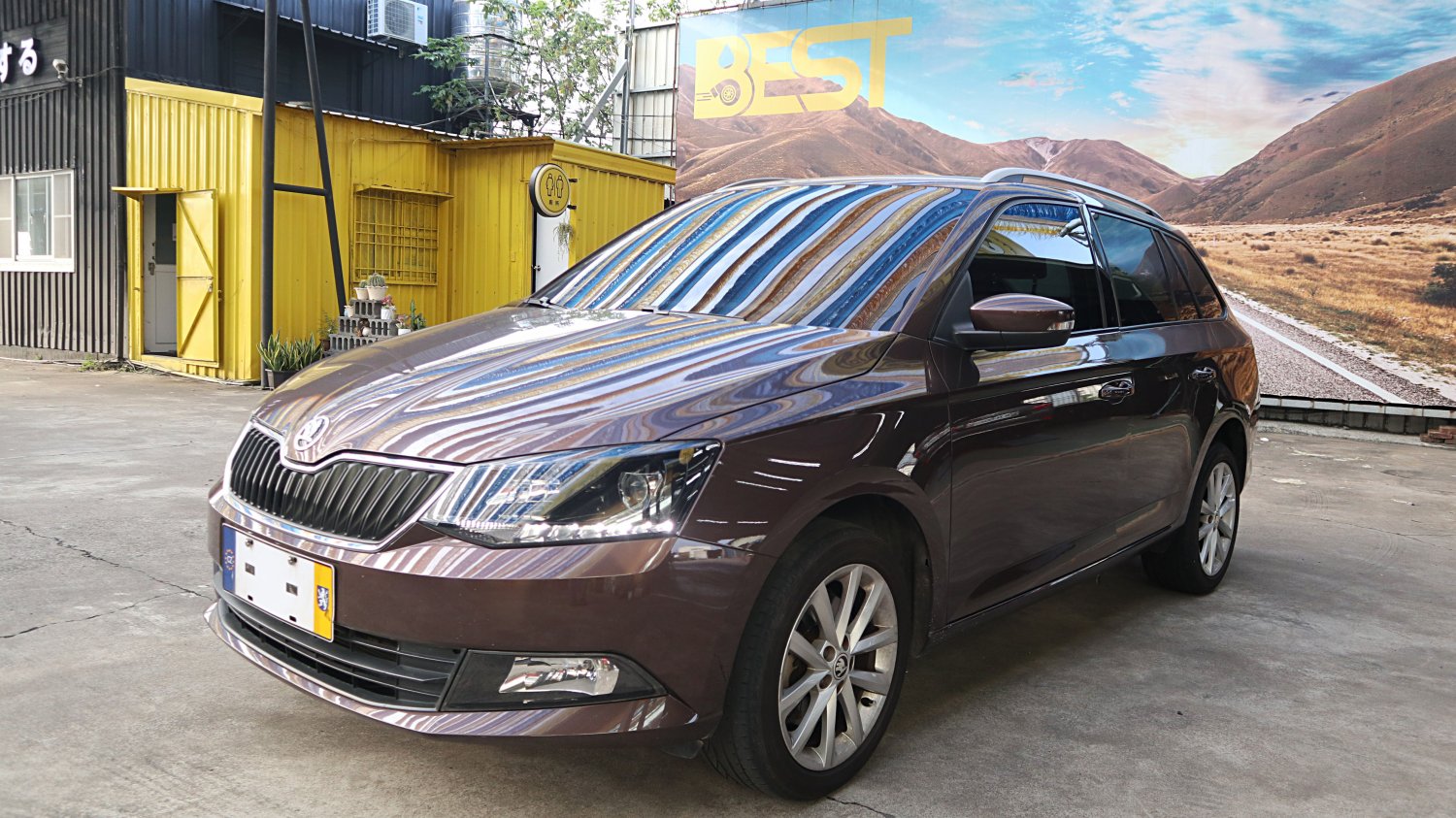 Skoda 司可達 Fabia 16年skoda Fabla 棕色司可達中古車 Mg車庫 台南