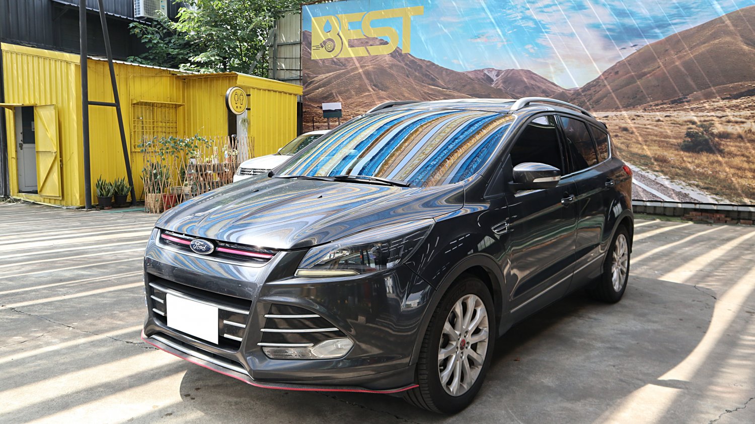 Ford 福特 Kuga 13年ford Kuga 灰色福特中古車 九州欣旺汽車 台南