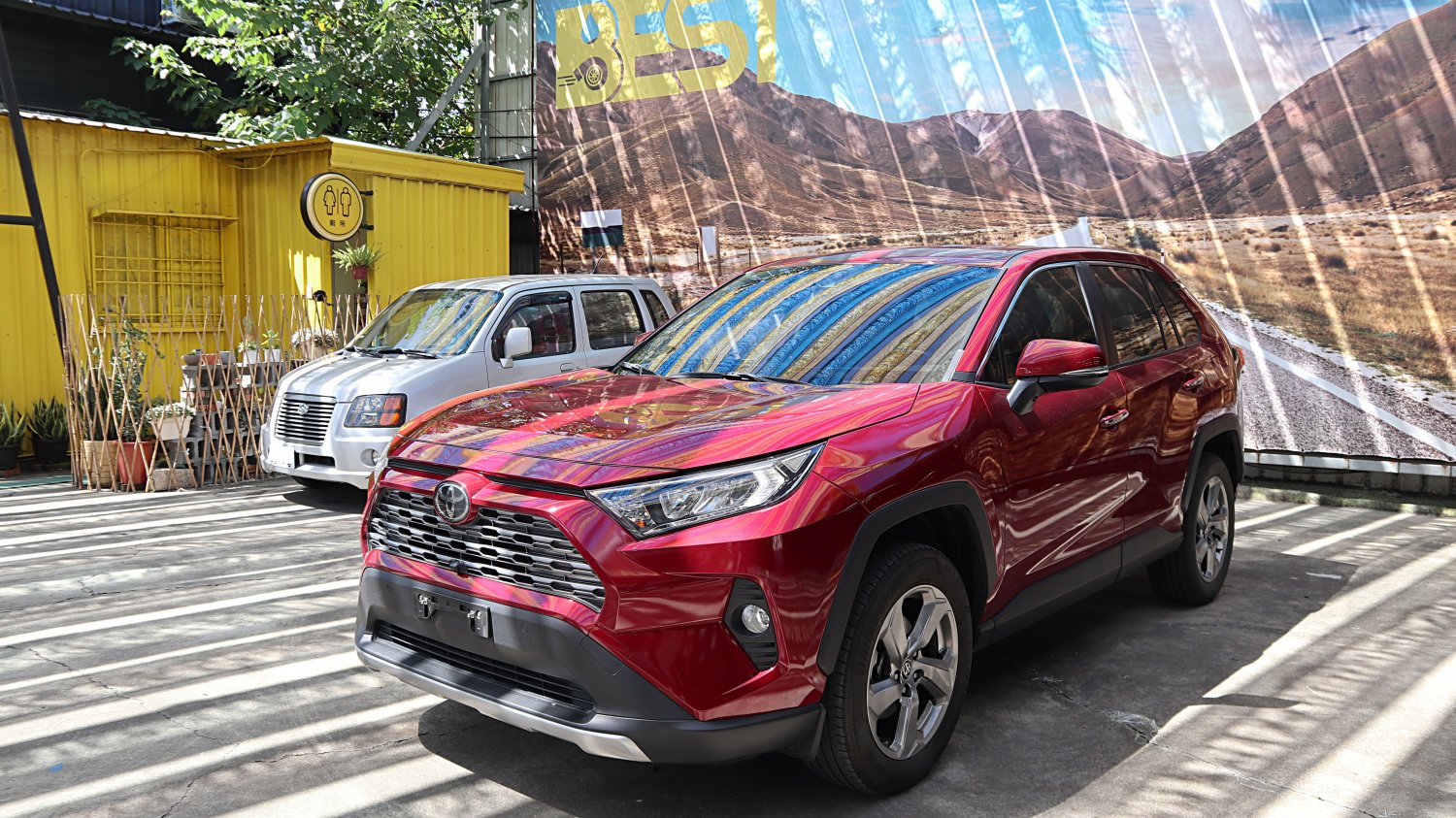 Toyota 豐田 Rav4 19年toyota Rav4 紅色豐田中古車 九州欣旺汽車 台南