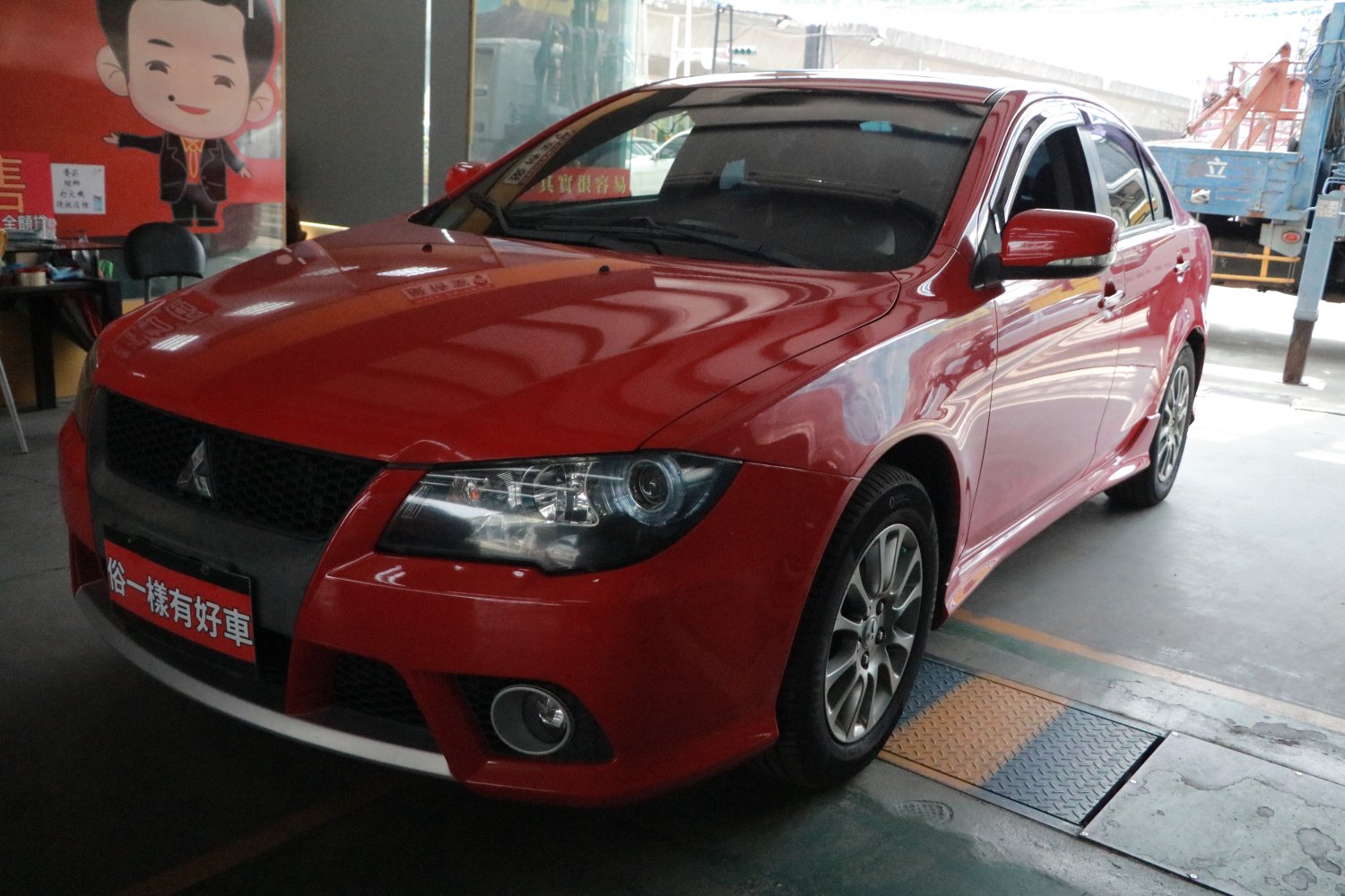 Mitsubishi 三菱 ／ Lancer Fortis ／ 2010年 ／ 2010年  Mitsubishi Lancer Fortis  紅色 三菱中古車 ／ 九肇匯元汽車 (台南)