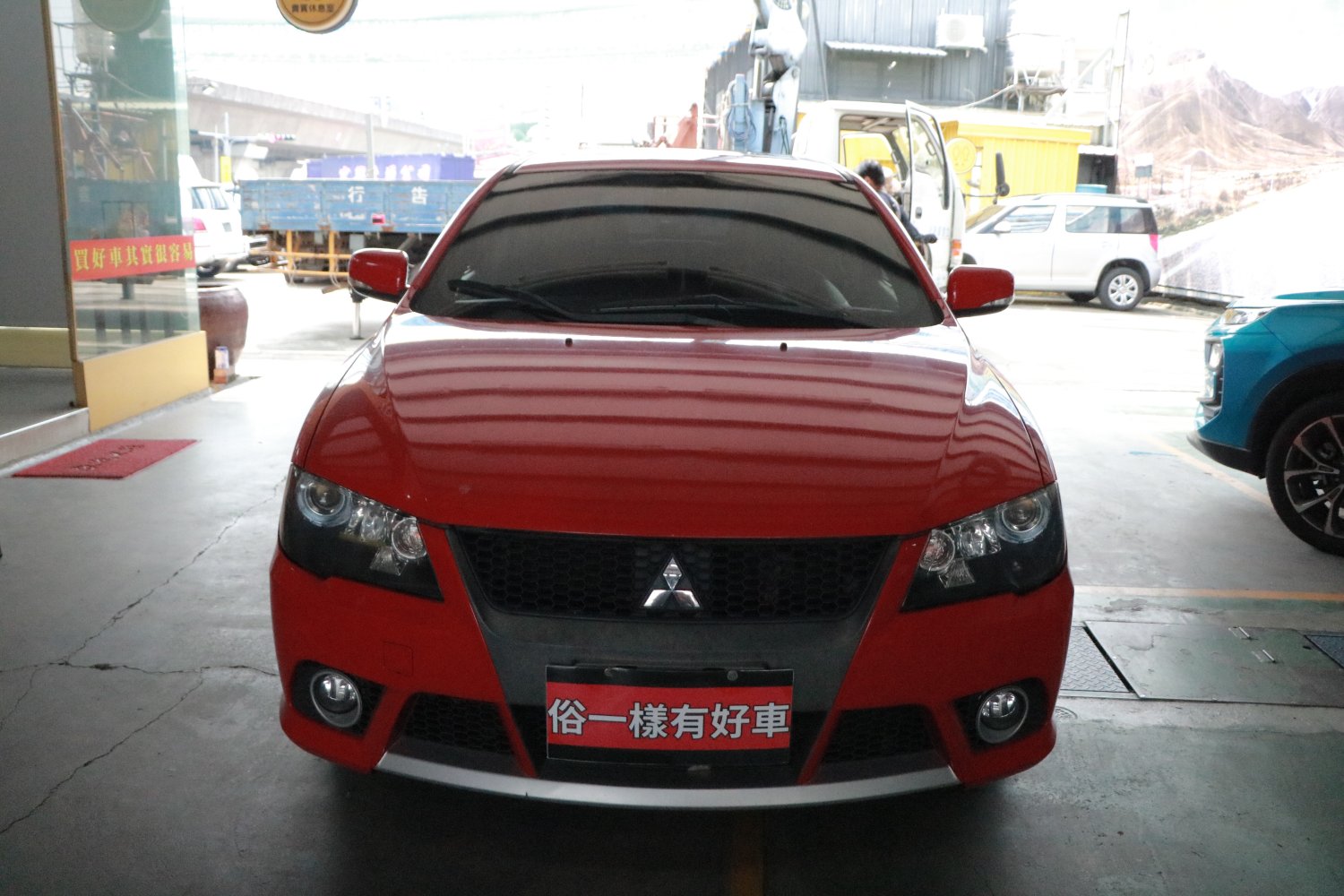 Mitsubishi 三菱 ／ Lancer Fortis ／ 2010年 ／ 2010年  Mitsubishi Lancer Fortis  紅色 三菱中古車 ／ 九肇匯元汽車 (台南)