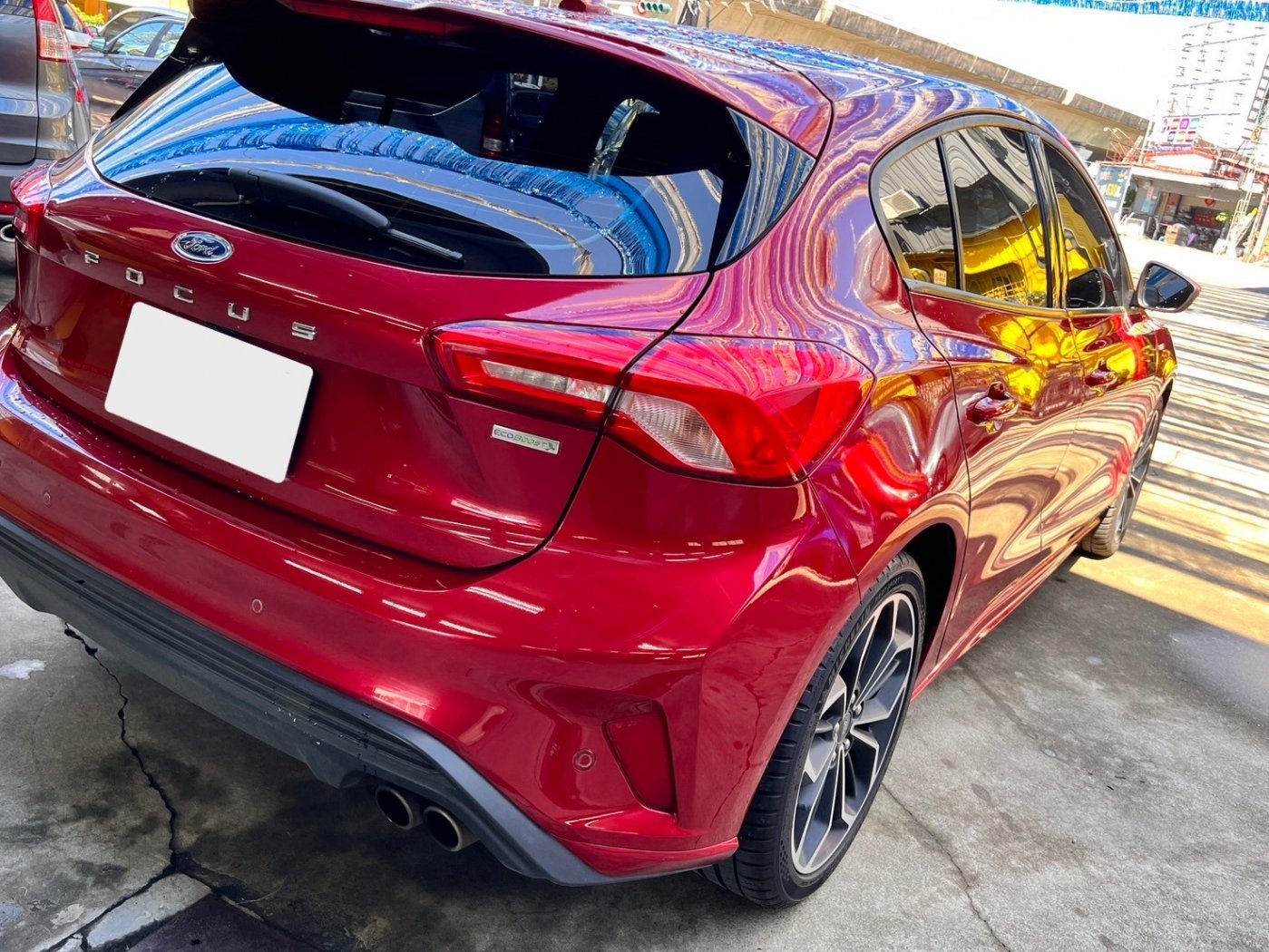 Ford 福特 ／ Focus ／ 2019年 ／ 2019年 Ford Focus 紅色 福特中古車 ／ MG車庫(台南)