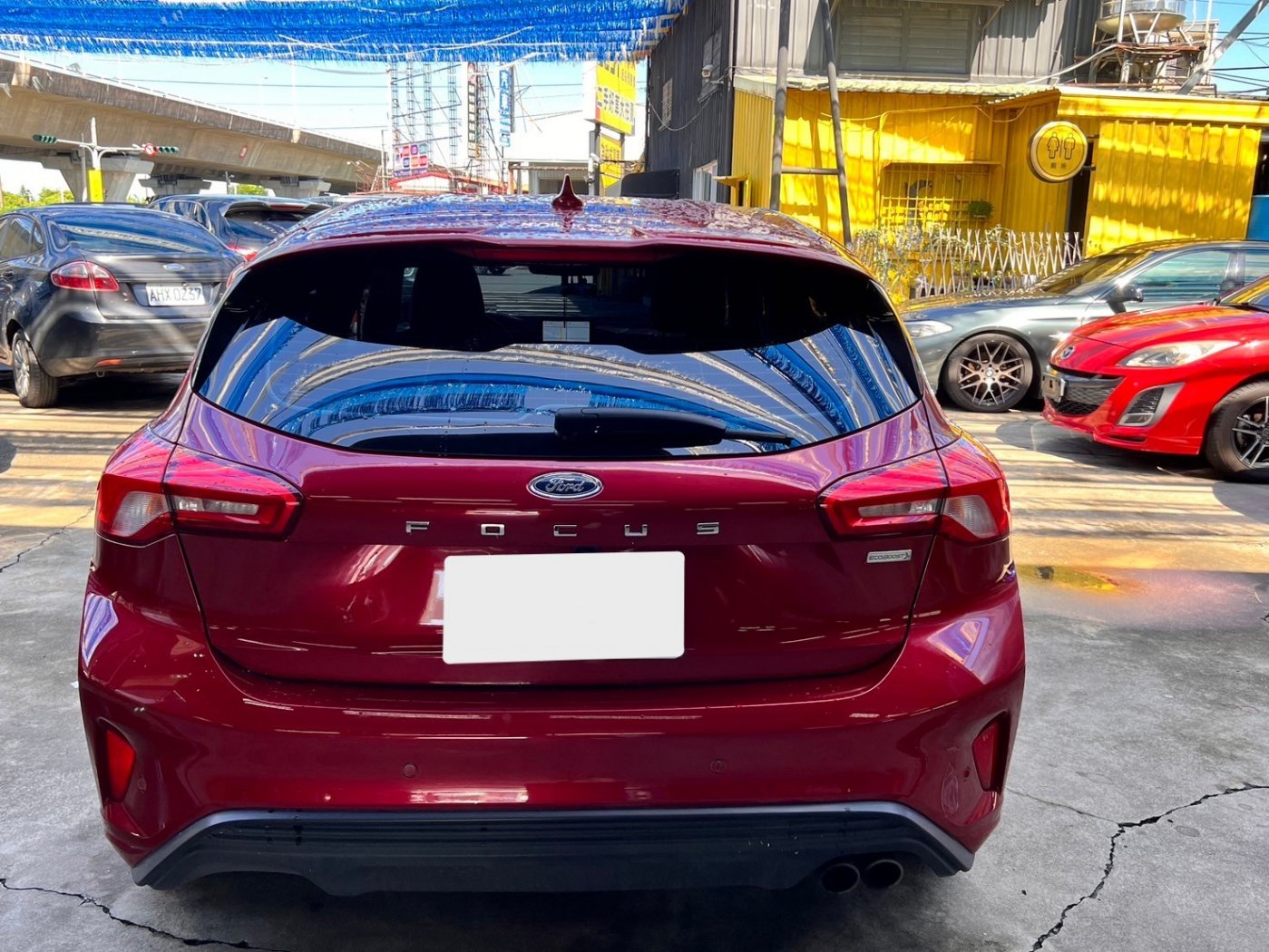 Ford 福特 ／ Focus ／ 2019年 ／ 2019年 Ford Focus 紅色 福特中古車 ／ MG車庫(台南)