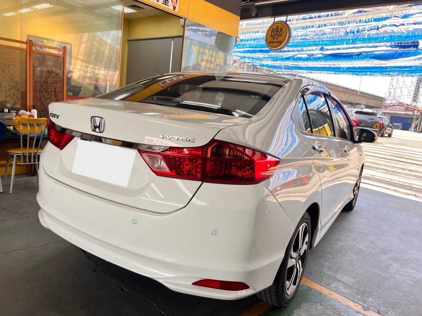 Honda 本田 ／ City ／ 2017年 ／ 2017年 Honda City 白色 本田中古車 ／ 九肇匯元汽車 (台南)