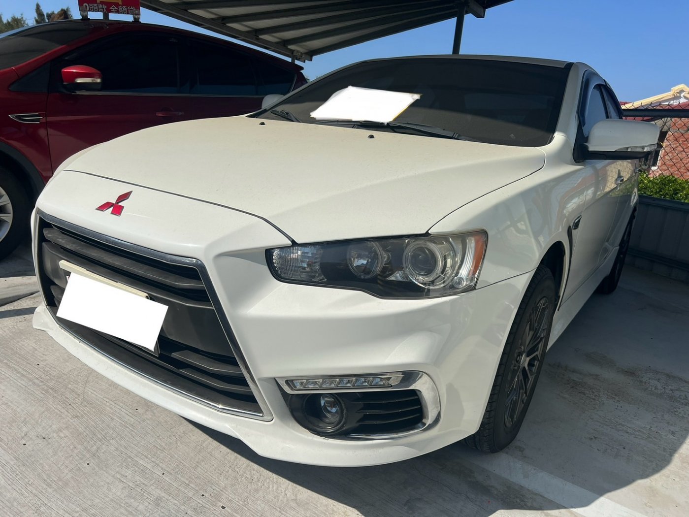 Mitsubishi 三菱 ／ Lancer 菱帥 ／ 2014年 ／ 2014年Mitsubishi Lancer 白色 三菱中古車 ／ 九肇匯元汽車 (台南)