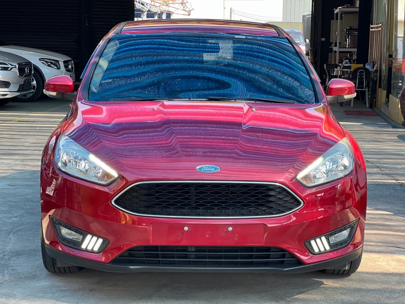 Ford 福特 ／ Focus ／ 2014年 ／ 2014年 Ford Focus 紅色 福特中古車 ／ 九肇匯元汽車 (台南)